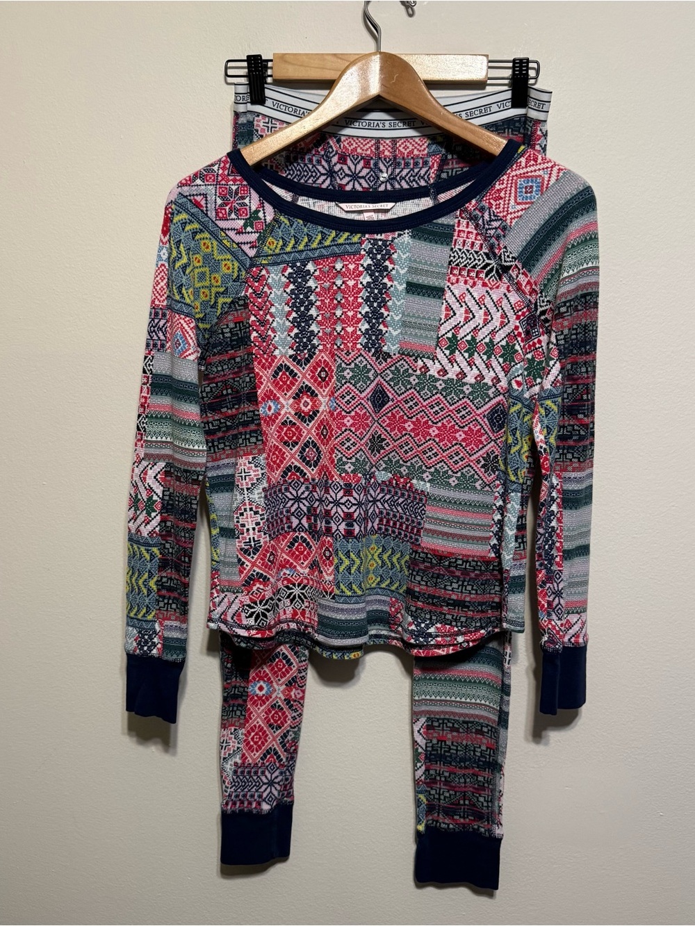 Victoria’s Secret thermal Pajama set women’s S